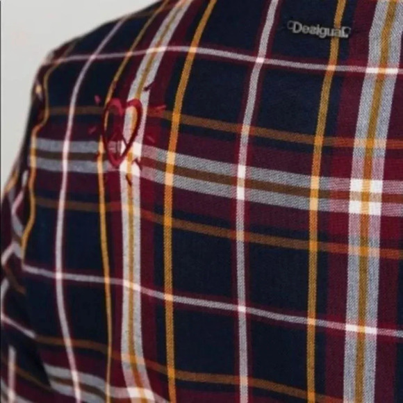 Desigual.ROSADA.checked. Dress - Picture 7 of 11